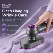 Ebaura PressGo™ Portable Garment Steamer